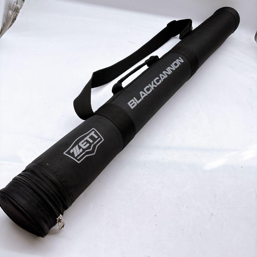 ZETT ブラックキャノンZⅡ 軟式用 BCT35884 バットケース付き