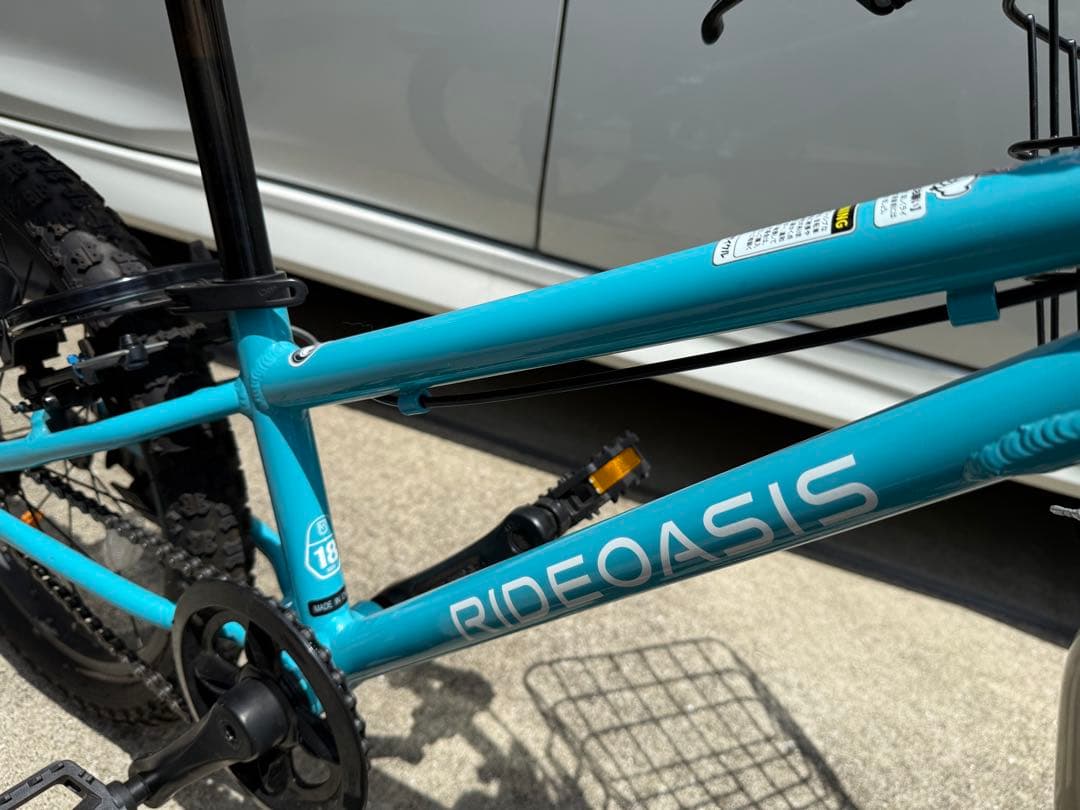 ヨツバサイクル　RIDEOASIS 別注モデル　18インチ　手渡し限定