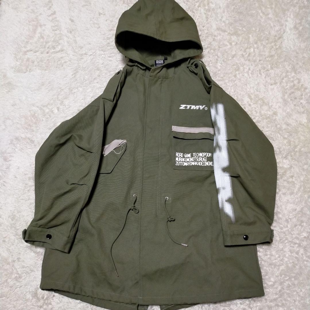 【完売品】ずっと真夜中でいいのに。 MURAKUMO Mods Coat L 緑