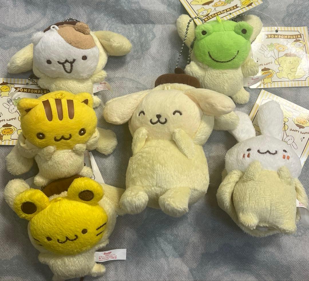 大幅値引【新品・超絶レア】ポムポムプリン　なりきりマスコット　コンプリートセット