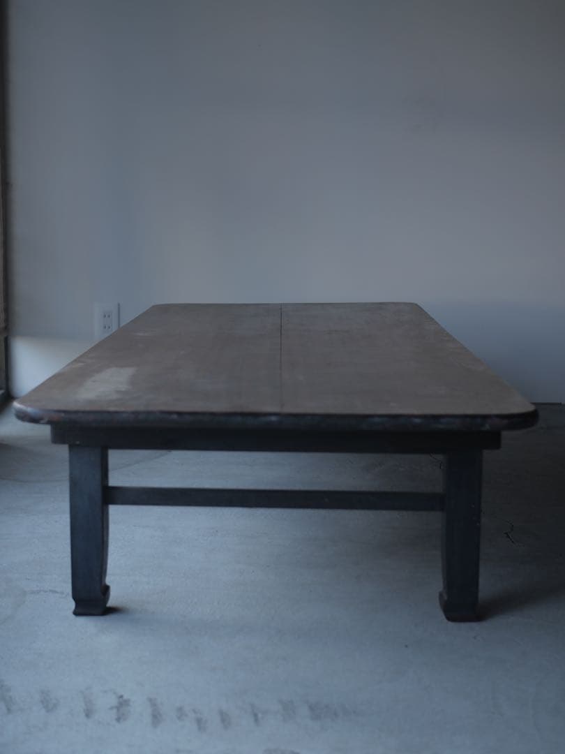 超特大　ちゃぶ台　折り畳み　テーブル　古家具　古道具　アンティーク　昭和レトロ