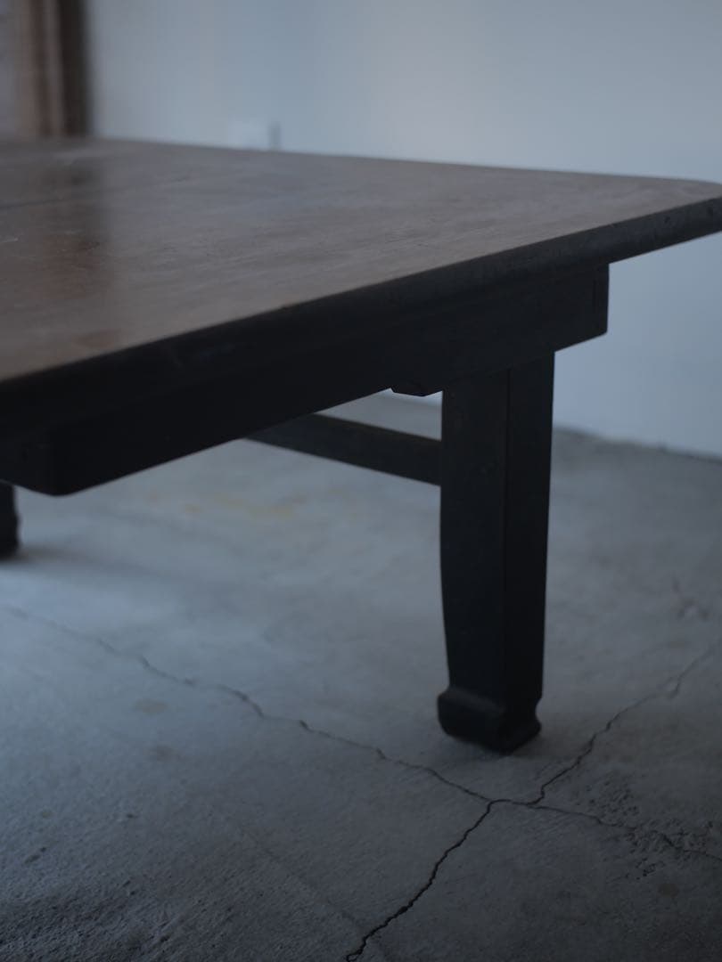 超特大　ちゃぶ台　折り畳み　テーブル　古家具　古道具　アンティーク　昭和レトロ