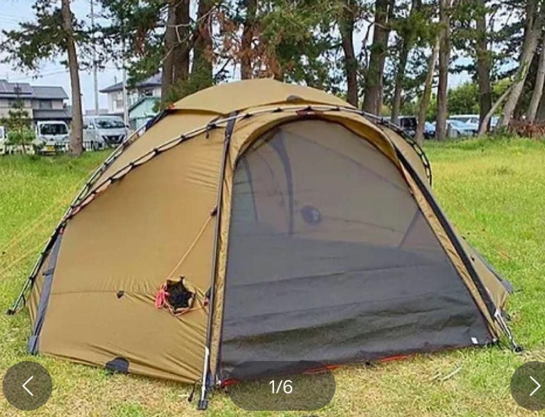 HILLEBERG Atlas グリーン　コネクター&メッシュ窓付き