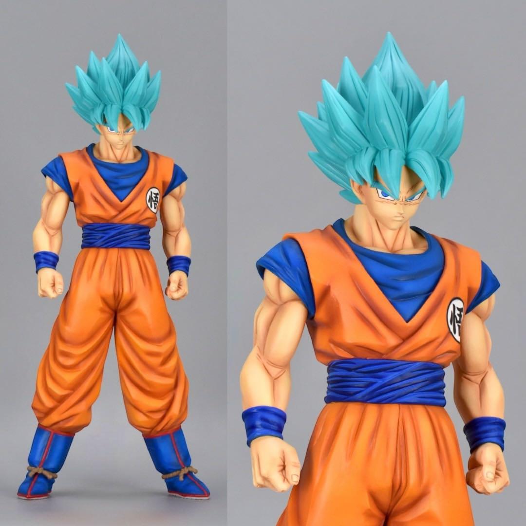 タマ品グランディスタ  孫悟空　SSJブルー　改造　リペイント