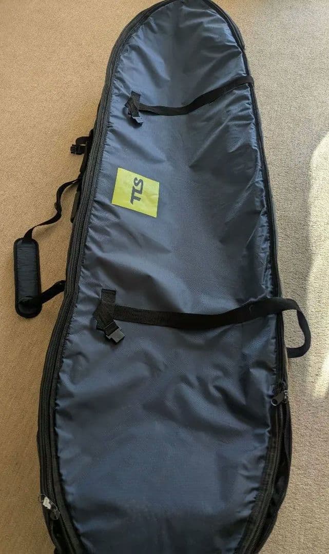 TLS サーフボードケース ダークブルー FRAGILE