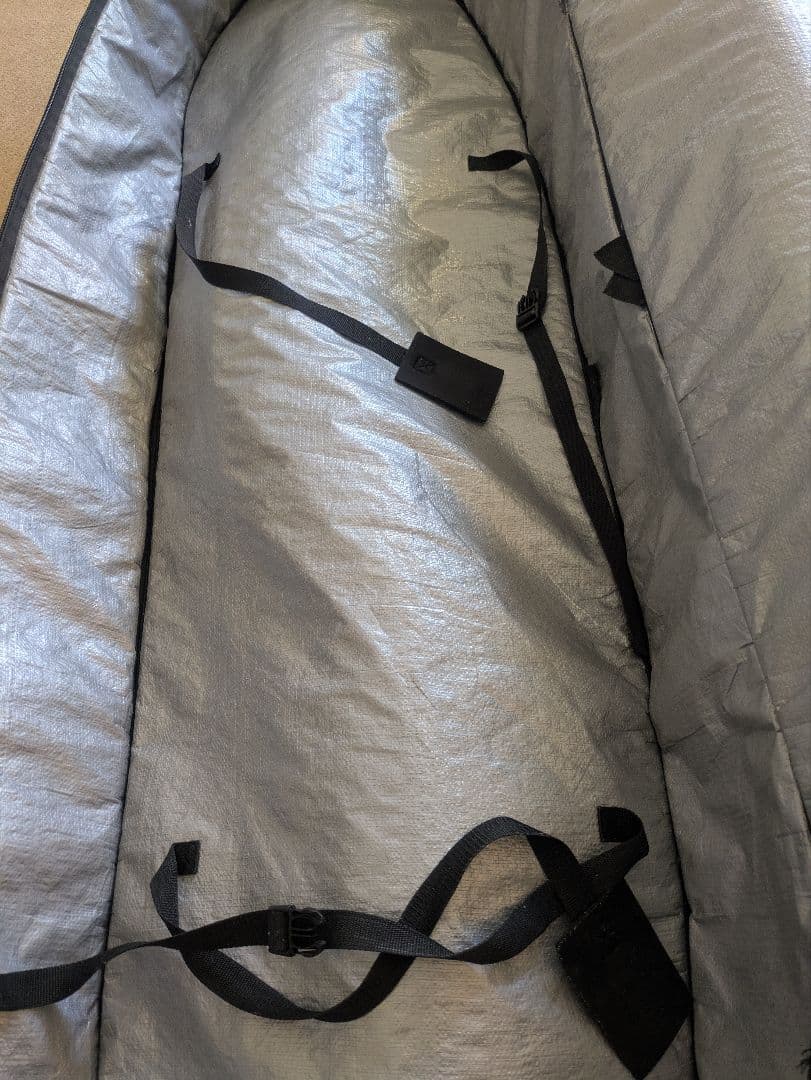 TLS サーフボードケース ダークブルー FRAGILE