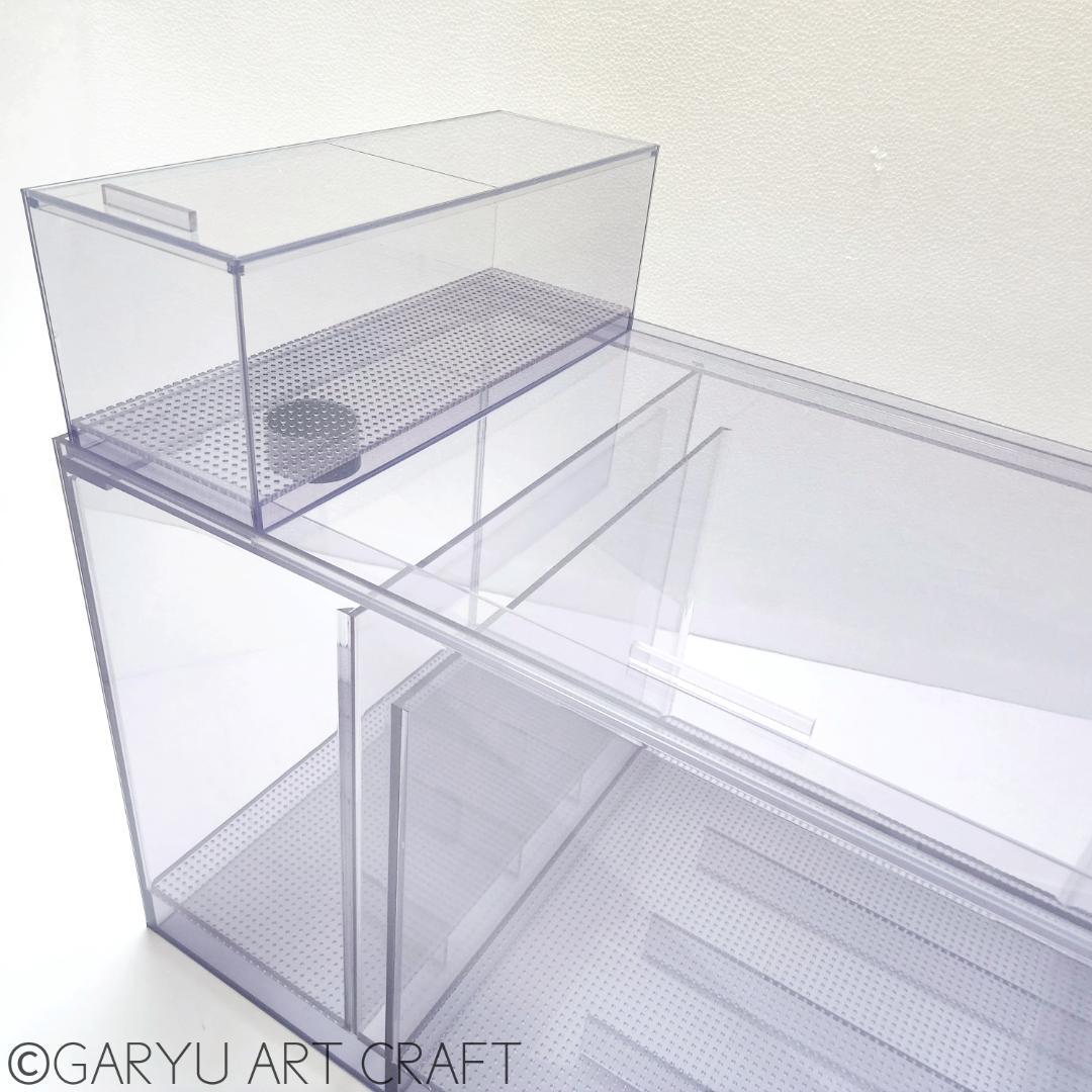 □大型5層式濾過槽□W1200×D450×H450□オーバーフロー水槽用□