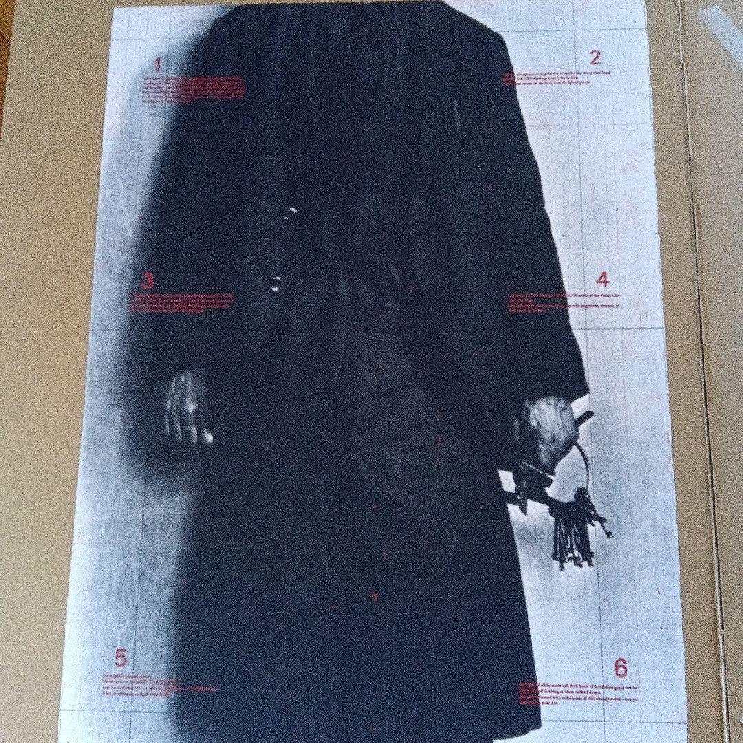 北川健次　版画　銅版画　サイン