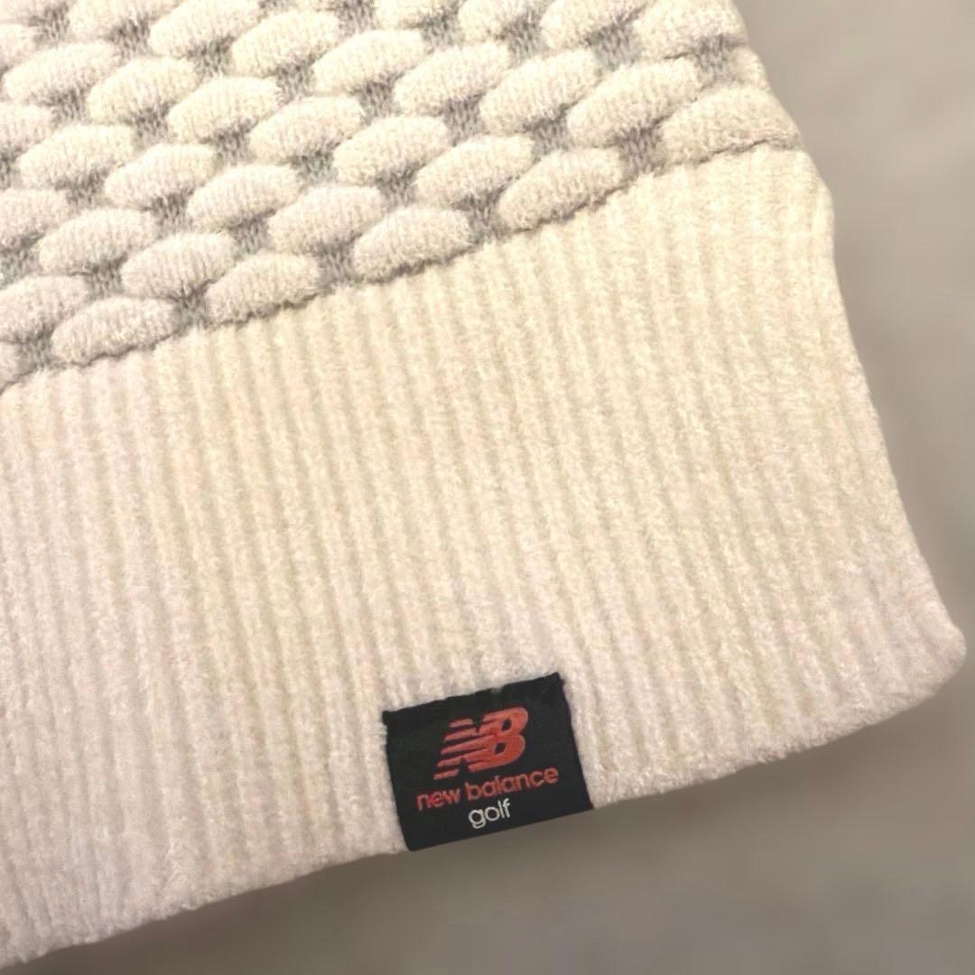 ニューバランス オプティカル モックネック 暖かニット プルオーバー 新品