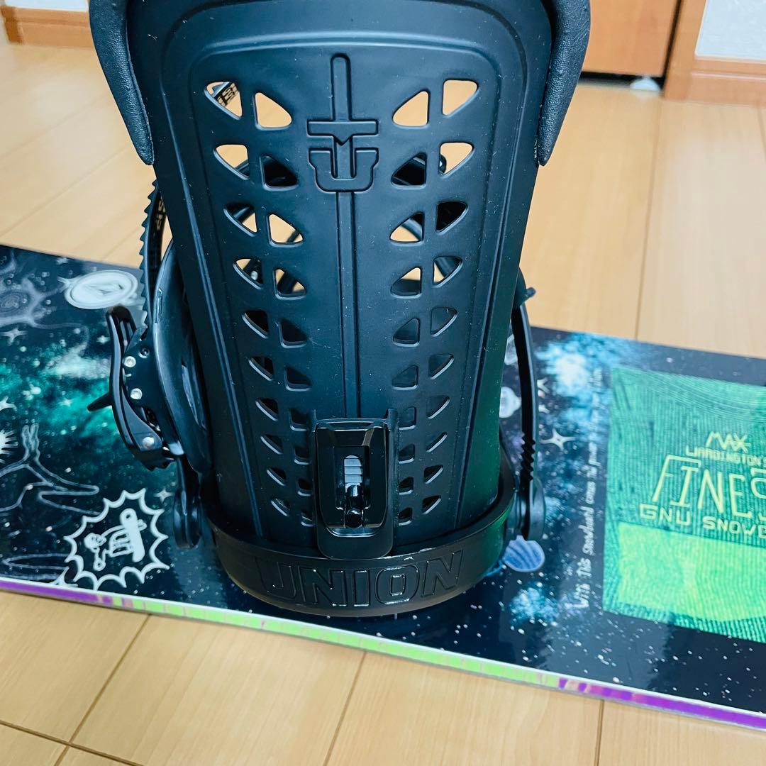 GNU FINEST 151cm スノーボード UNION TRILOGY