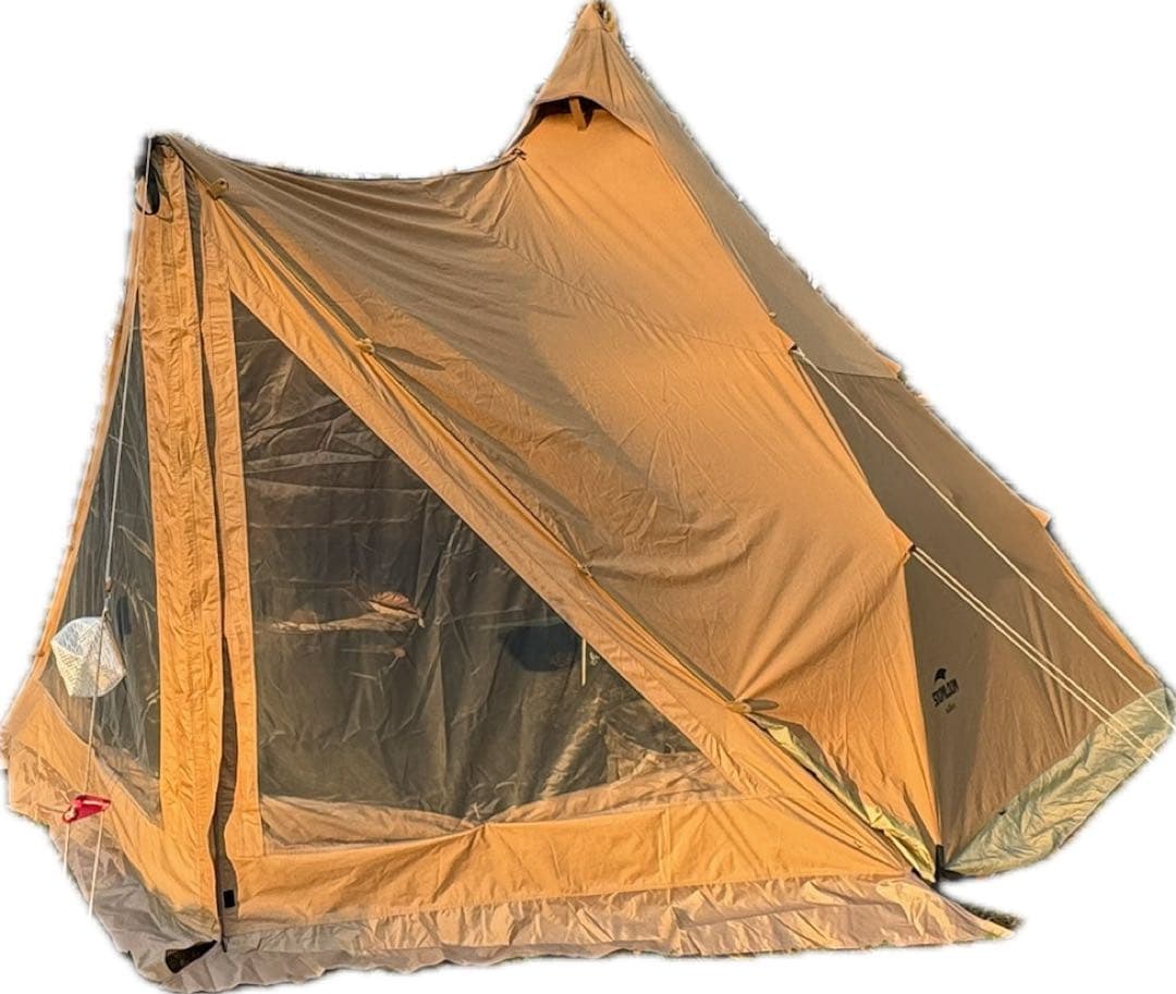 【soomloom】hapi4 インナーテント&ドアパネル付　ワンポールテント