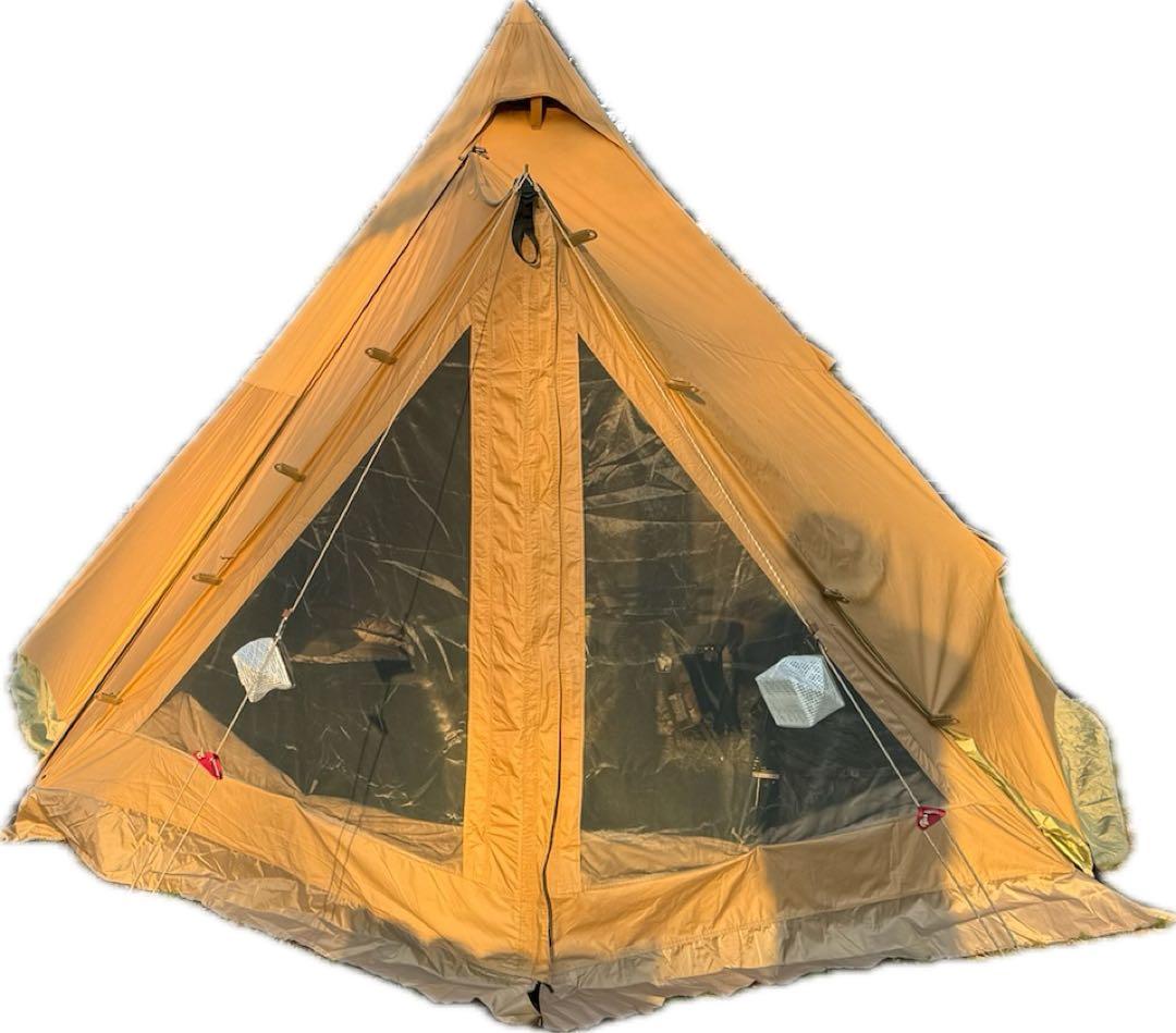 【soomloom】hapi4 インナーテント&ドアパネル付　ワンポールテント