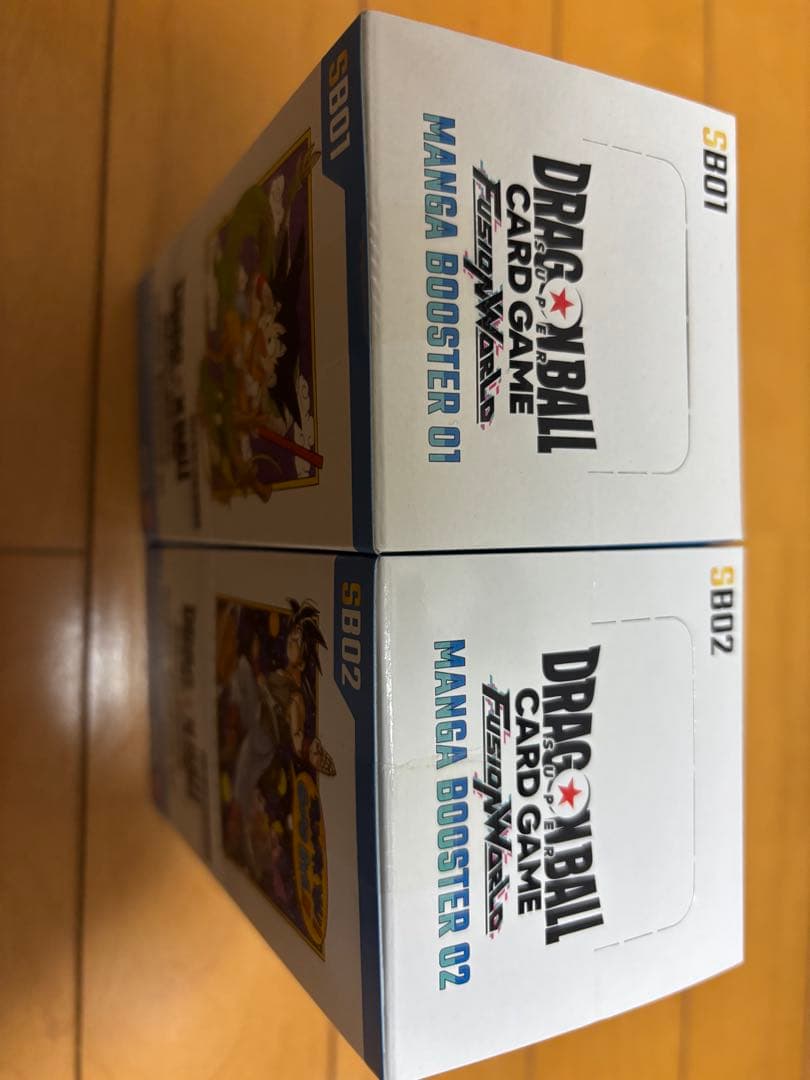 ドラゴンボール MANGA BOOSTER 01 02 BOX テープ付き