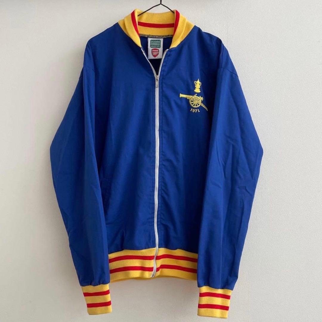 アーセナル　ジャージ　ジャケット　サッカー　ユニフォーム　シャツ　古着