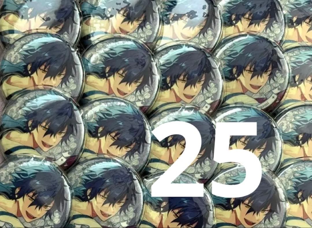 あんスタ 漣ジュン 花の契約 缶バッジ 25点セット 中国