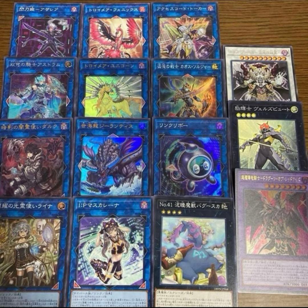 光の黄金櫃デッキ　構築済み　スリーブ付き