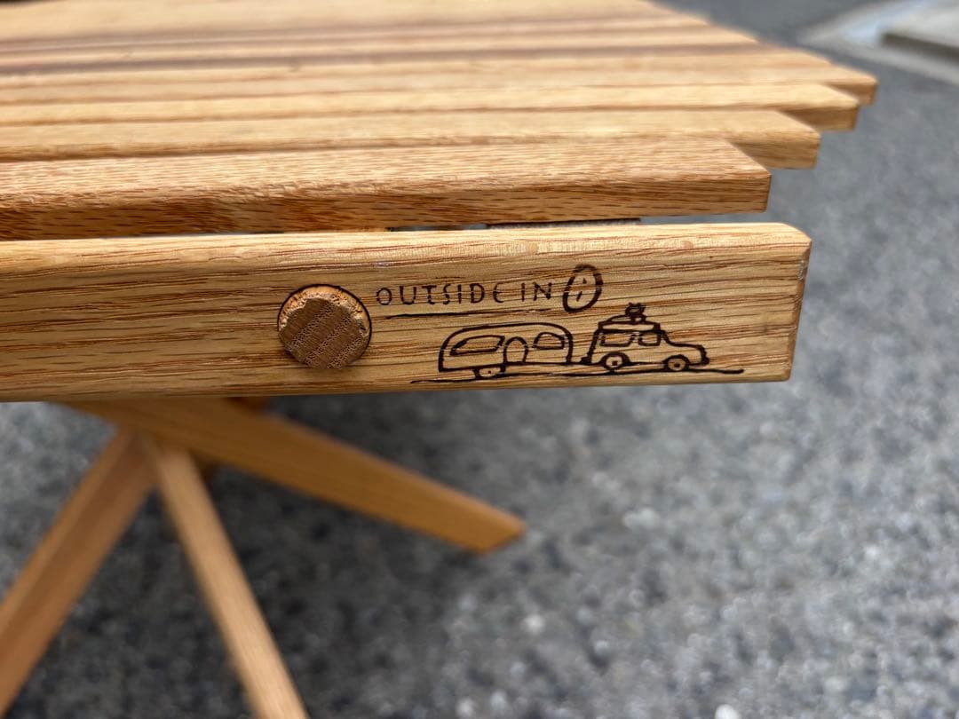 outside-in アウトサイドイン　クルカル ミッドハイ テーブル・ダブル