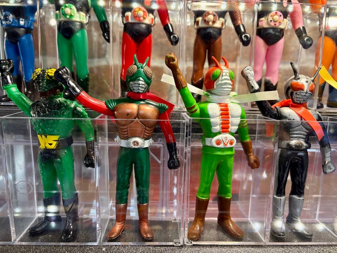 け*じ様 当時物　ソフビ　ポピー　仮面ライダー