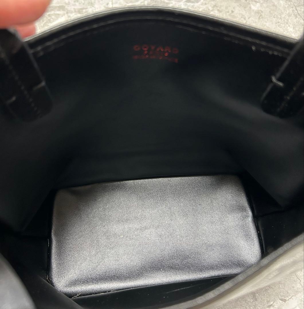 ゴヤール　ブラック トートバッグ サンルイ　ノベルティ　リバーシブル