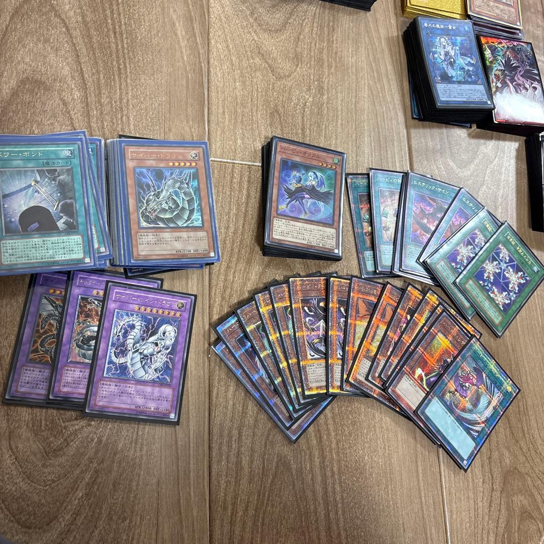 遊戯王引退まとめ売り　高レア、デッキ、レアストレージ等1000枚以上　未開封あり