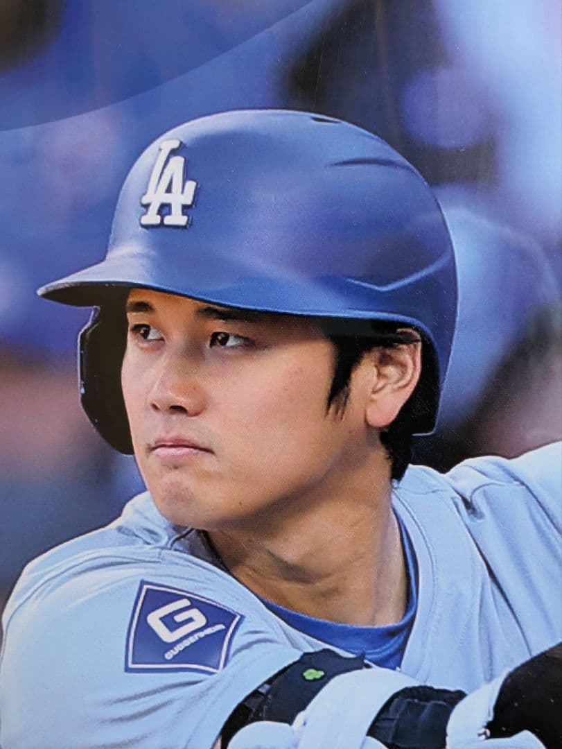 大谷翔平選手、2025年カレンダー、ドジャース、ＭＬＢ、永久保存版、額・箱付