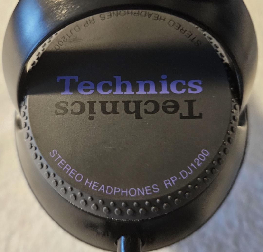 ★TECHNICS テクニクス RP-DJ1200 ヘッドホン+交換パッド2種付