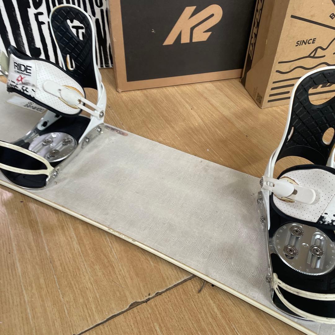 BURTON×RIDE　バートン　スノーボードセット　ライドバインディング付