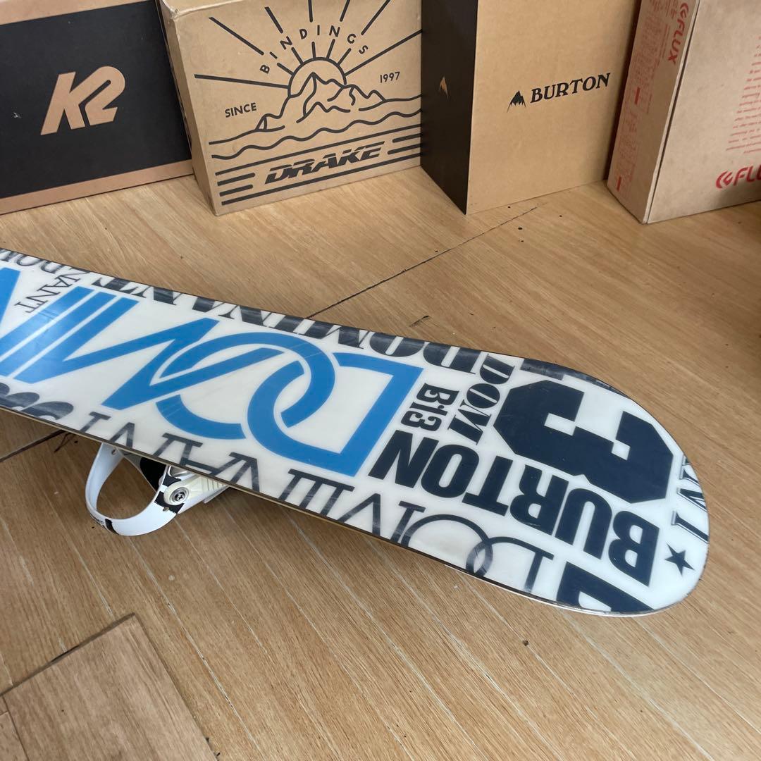 BURTON×RIDE　バートン　スノーボードセット　ライドバインディング付