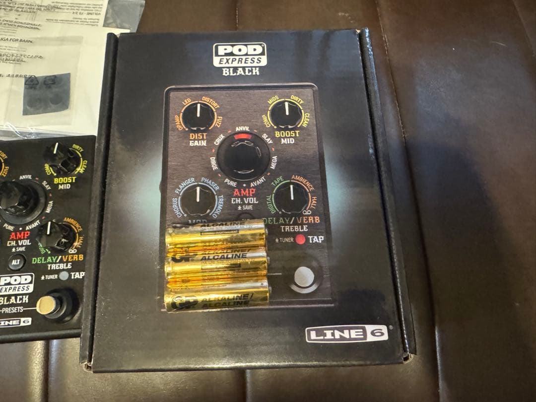 LINE 6 POD Express Black コンパクト マルチ