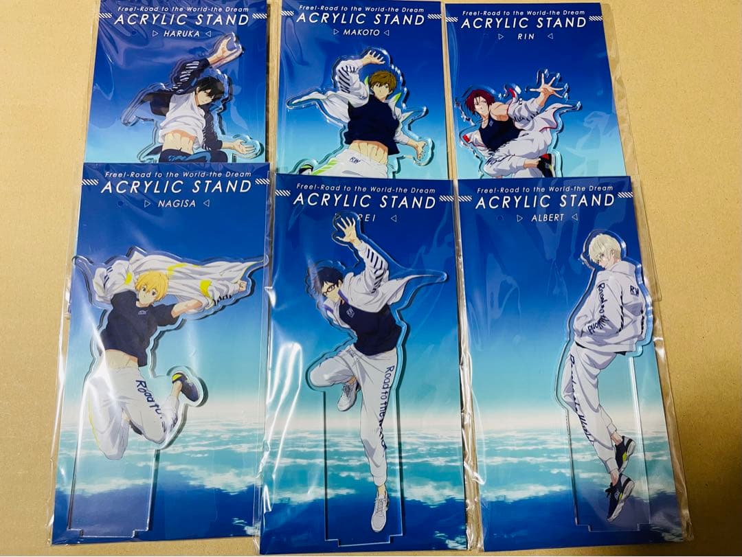 劇場版 Free! Road to the World 夢 アクリルスタンド