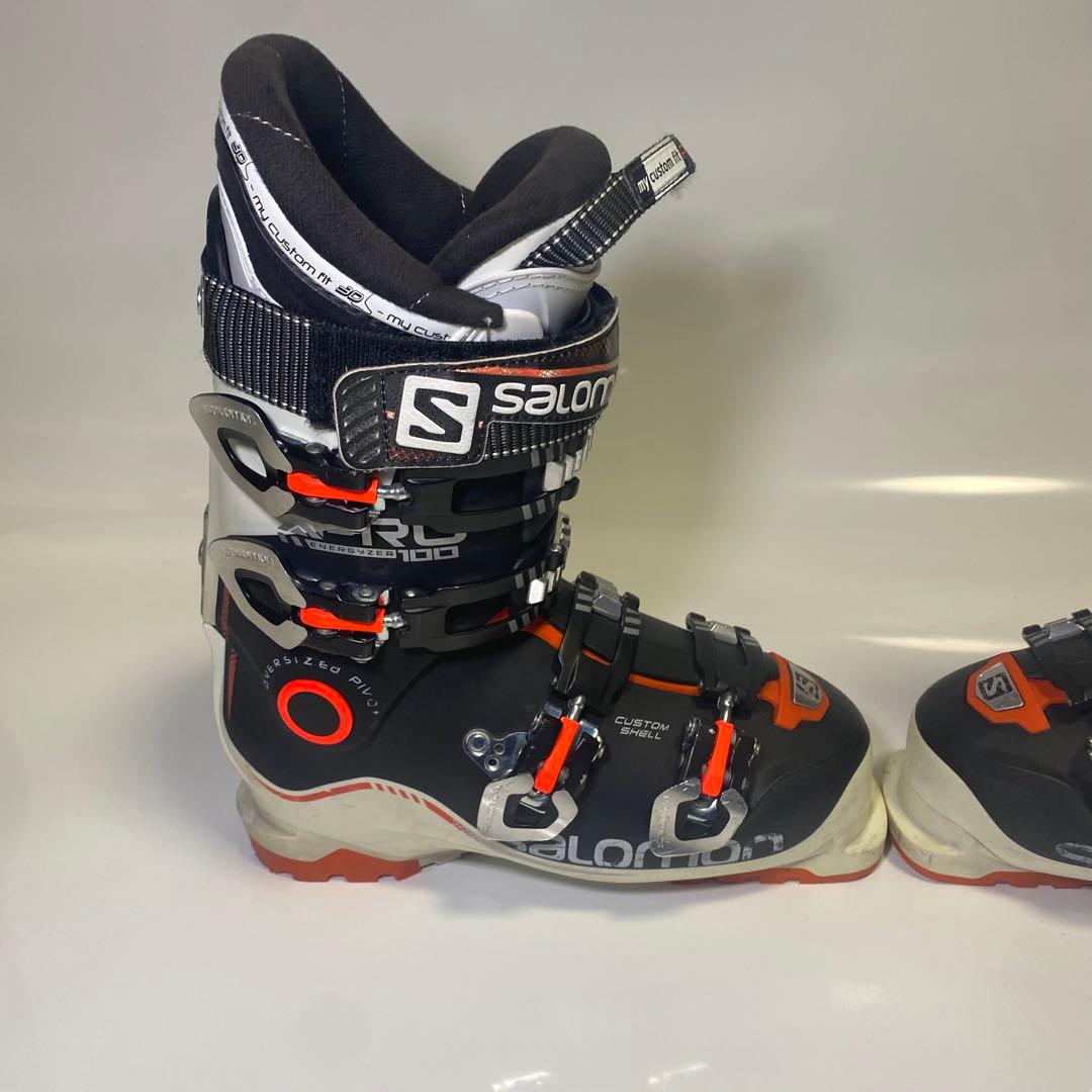 良品✨SALOMON X Pro 100 スキーブーツ 25 25.5