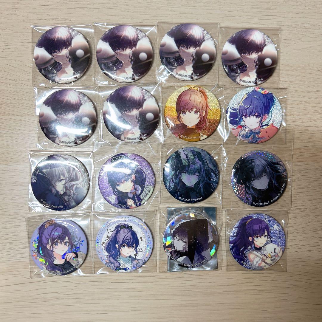 朝比奈まふゆ プロセカ グリッター缶バッジ 特典 宝石箱 33A