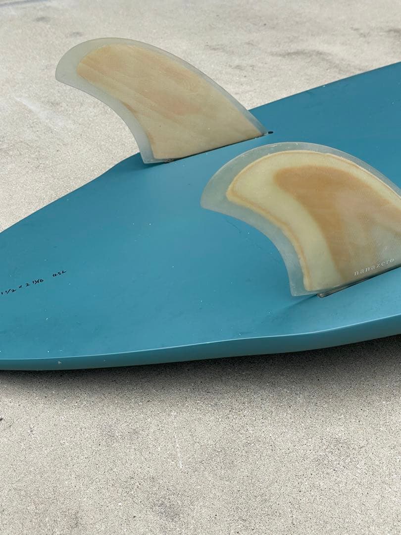 ミッドレングス　サーフボード　フィンセット　nanazero