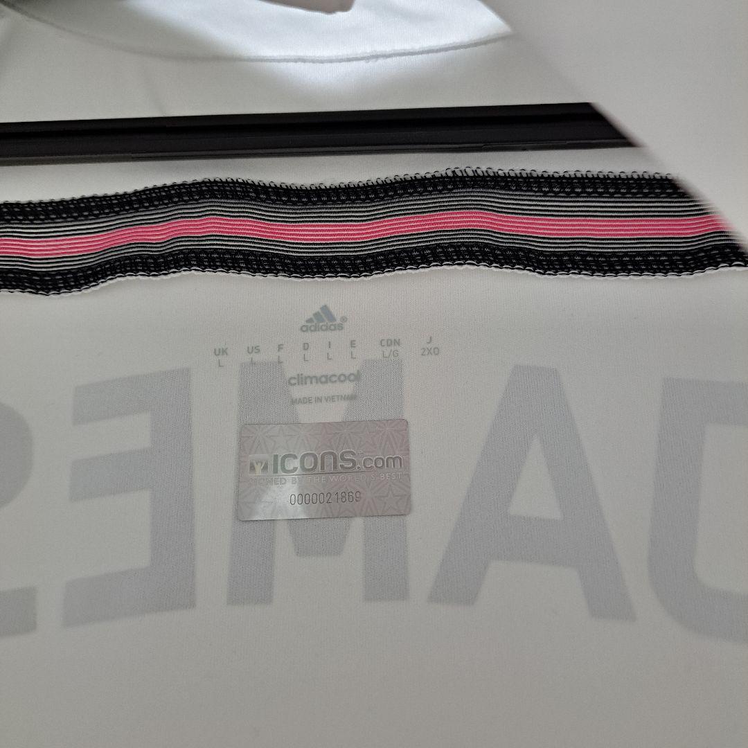 ハメス・ロドリゲス 直筆サイン入り レアル・マドリード ユニフォーム証明付き