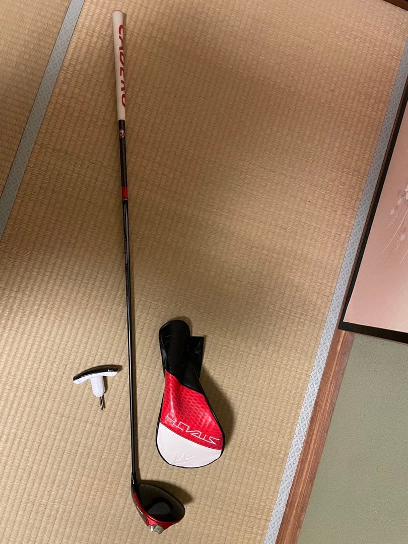 【清掃済】テーラーメイド ステルス2 HD 1W 10.5° テンセイレッドR