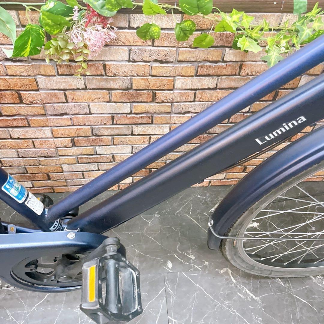 【46】一般車 ママチャリ Lumina ブルー 紺色