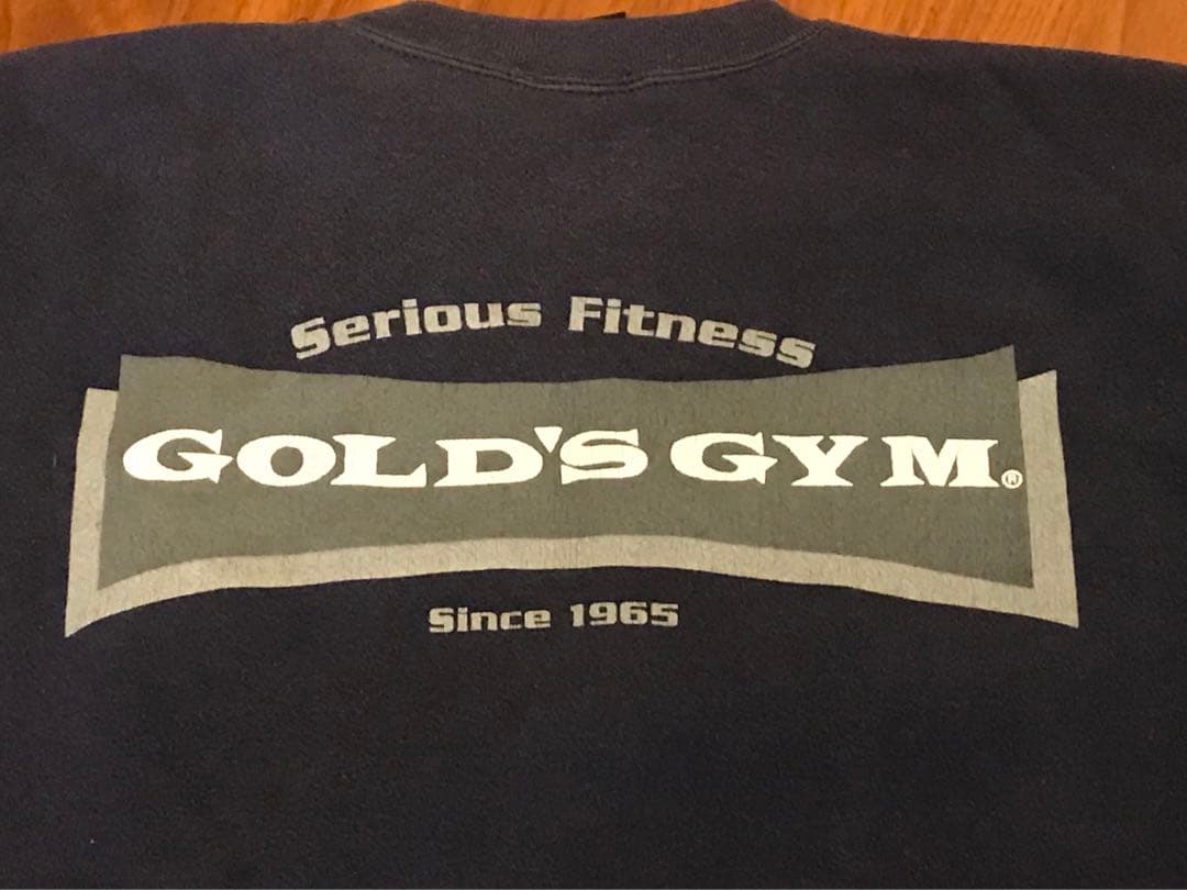 ゴールドジム　トレーナー　スウェット　サイズM 希少