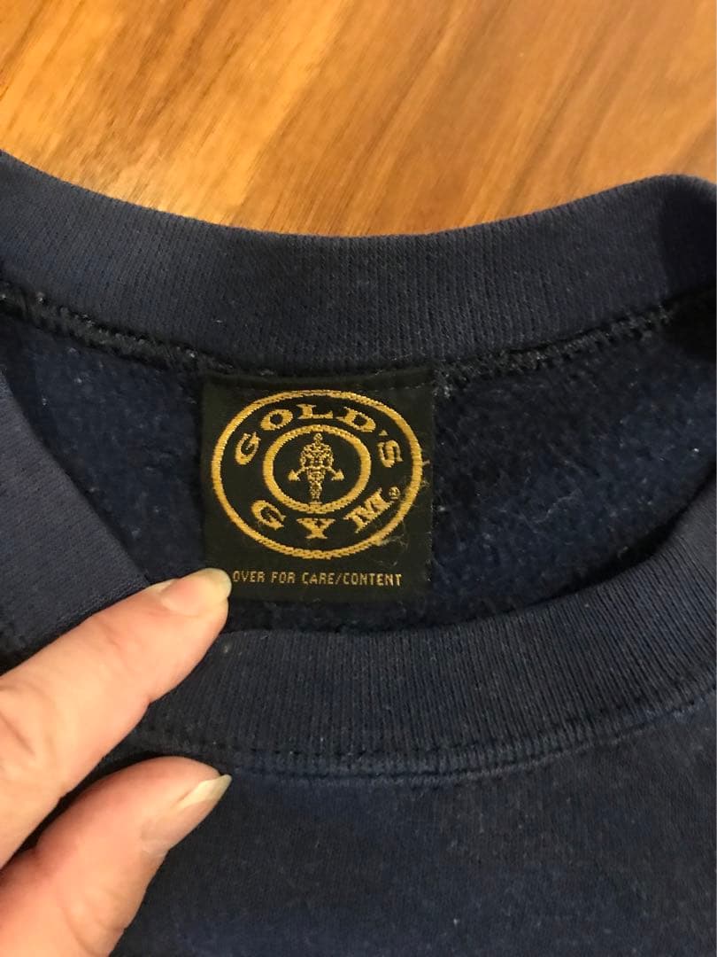 ゴールドジム　トレーナー　スウェット　サイズM 希少