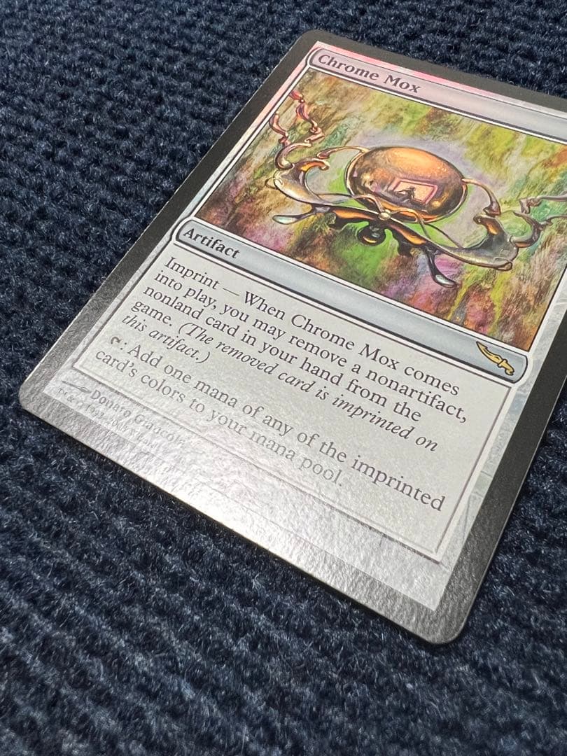 MTG Chrome Mox(金属モックス) 英語版 foil 1枚