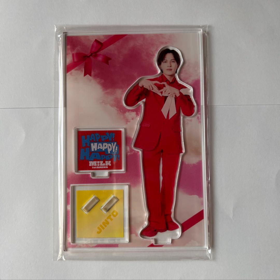 吉田仁人 M!LK ハハハッピー 赤衣装 アクスタ