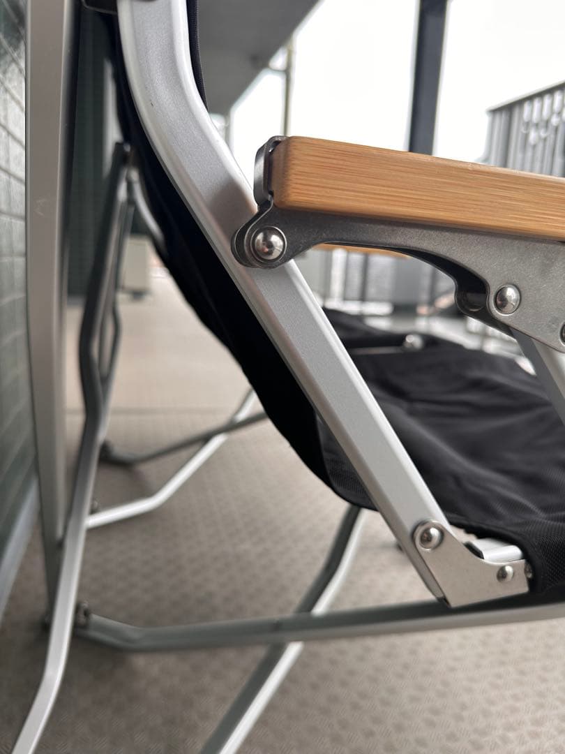  peak ローチェア30 ブラック 雪峰祭　2脚