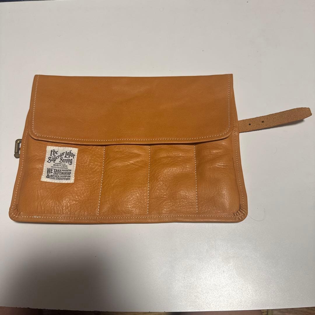 THE SUPERIOR LABOR シュペリオール レイバー レザーペンケース