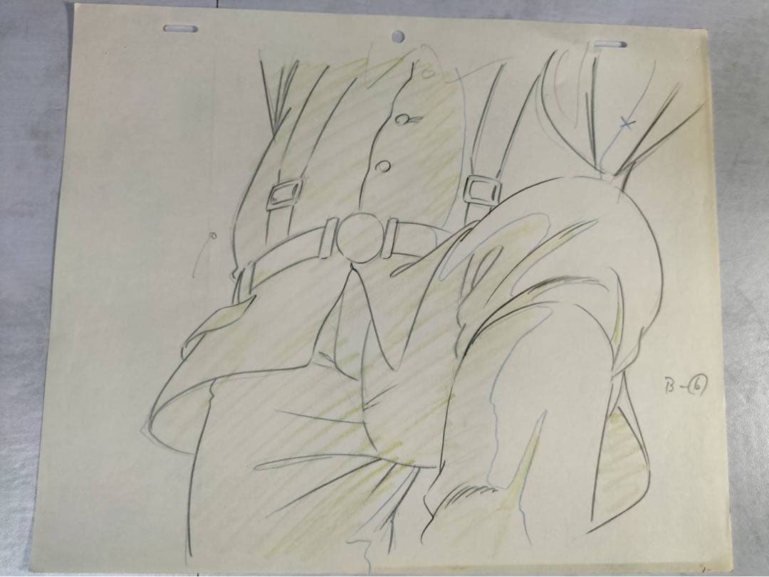 劇場版うる星やつら オンリーユー 原画 原動画 面堂私設軍隊 ギャグシーン