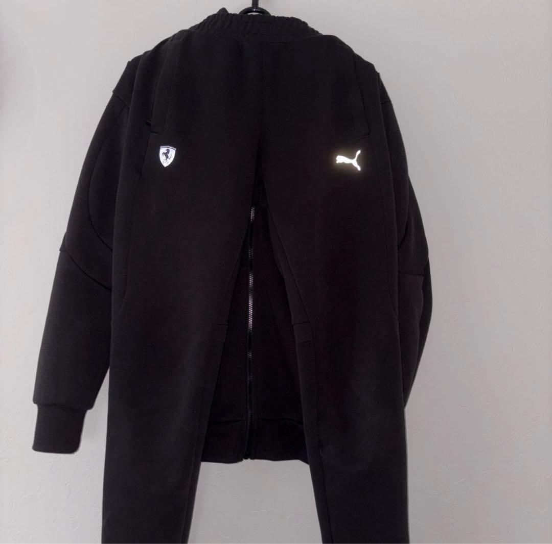 Puma フェラーリ ジャージ上下セット ブラック