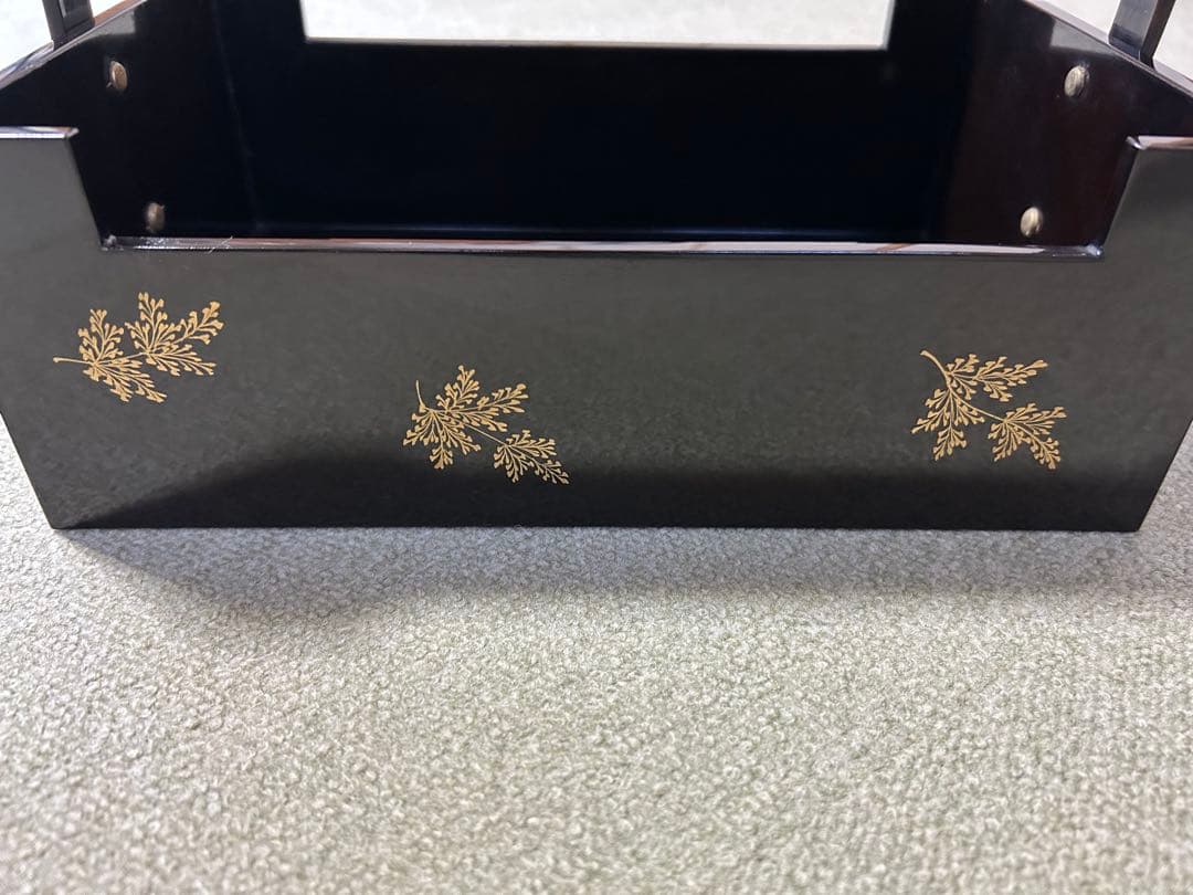 茶道　蒔絵　煙草盆　表千家