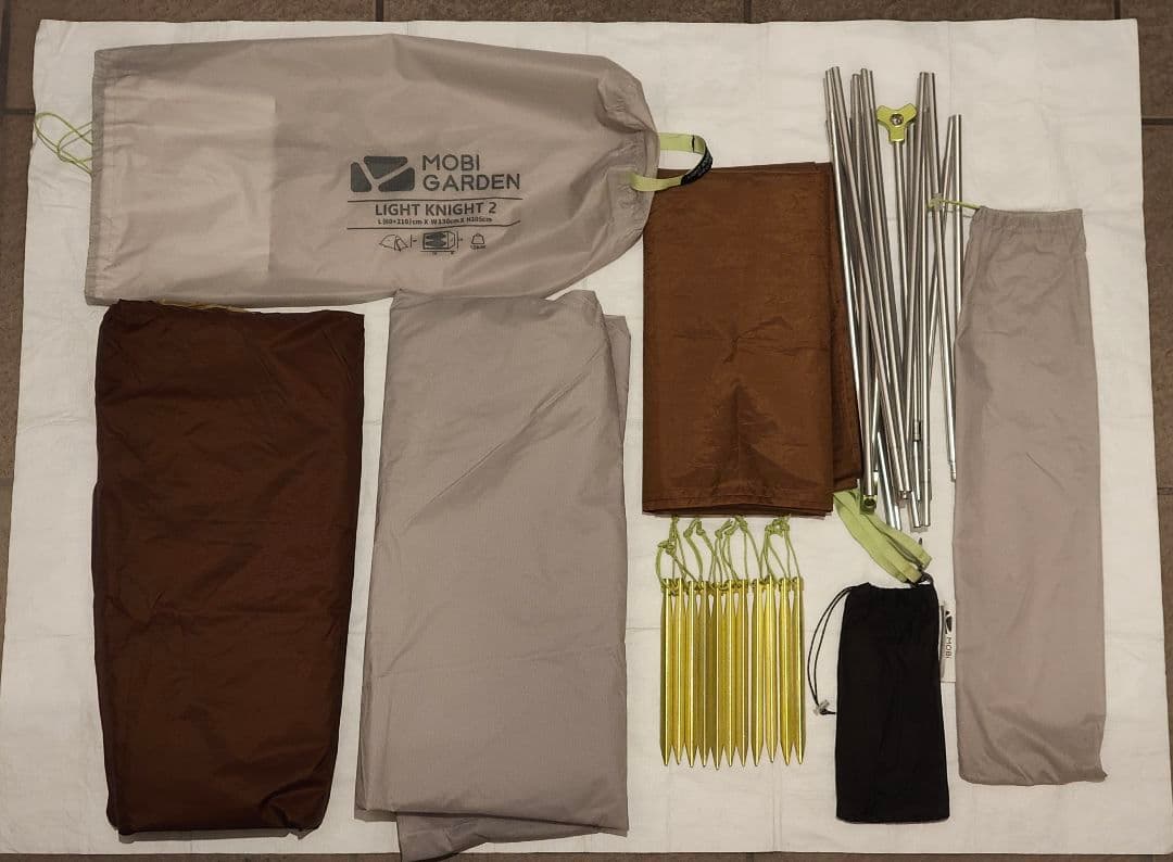 テント・タープ MOBI GARDEN LIGHT KNIGHT 2 JPN