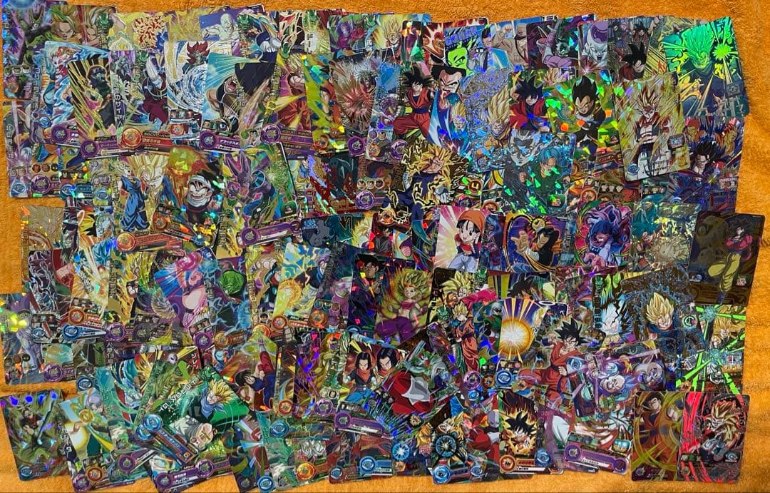【超希少】絶版ドラゴンボールヒーローズ旧弾大量約200枚SR・CP・大会Pまとめ