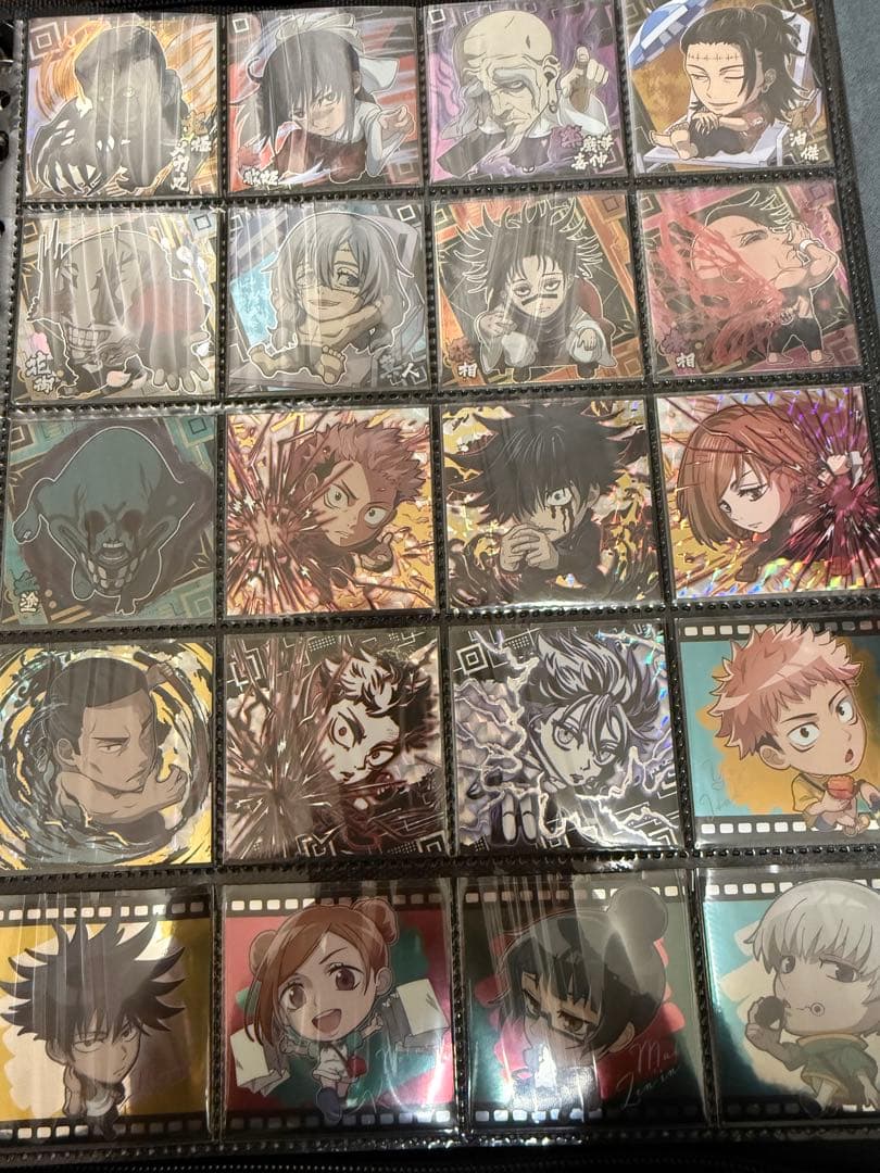 呪術廻戦 にふぉるめーしょん ウエハース過去7弾 フルコンプ