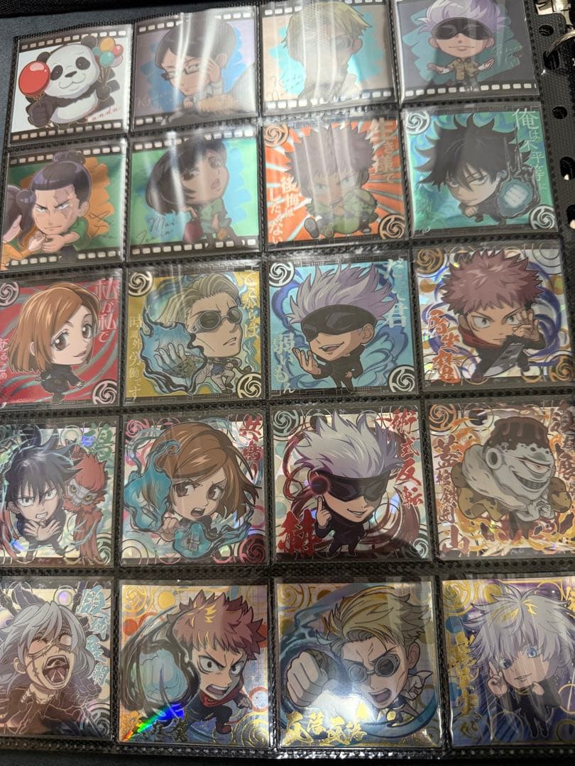 呪術廻戦 にふぉるめーしょん ウエハース過去7弾 フルコンプ