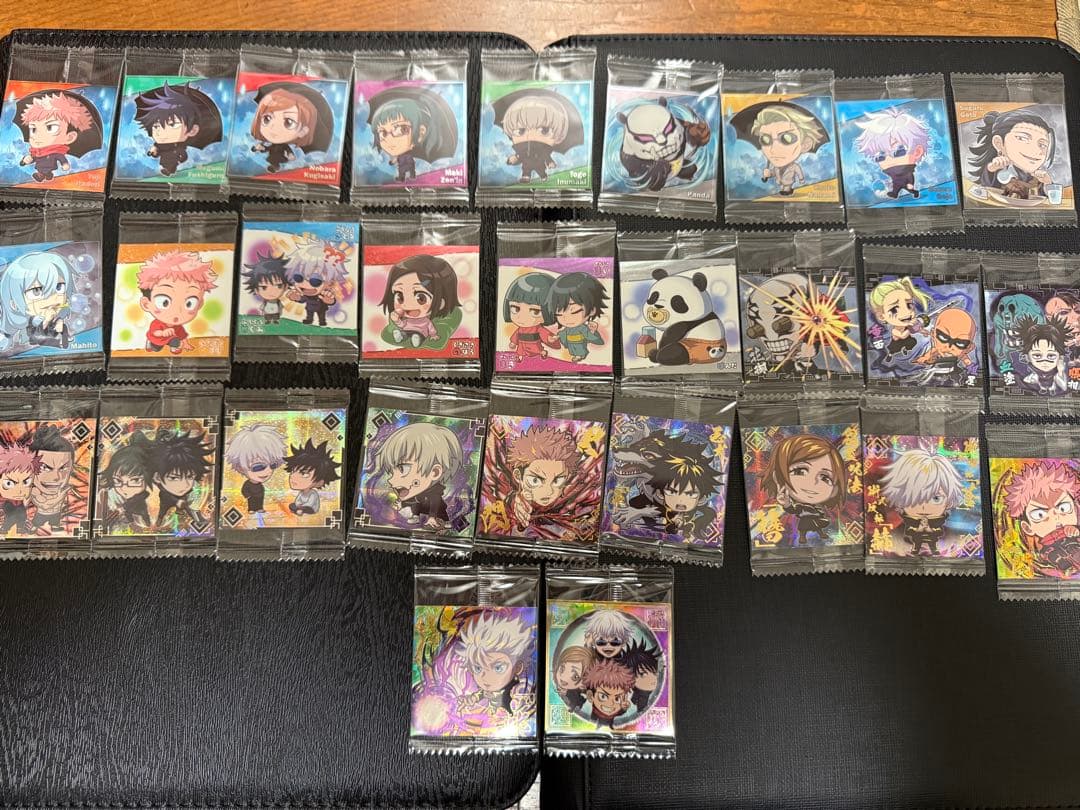 呪術廻戦 にふぉるめーしょん ウエハース過去7弾 フルコンプ